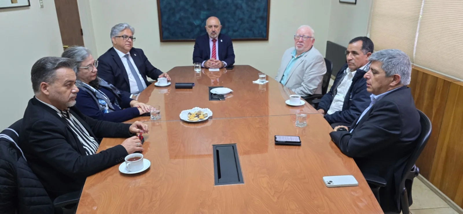 Reunión con Rectoría